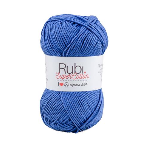 Hilo de algodón Rubí super cotton naranja col 530