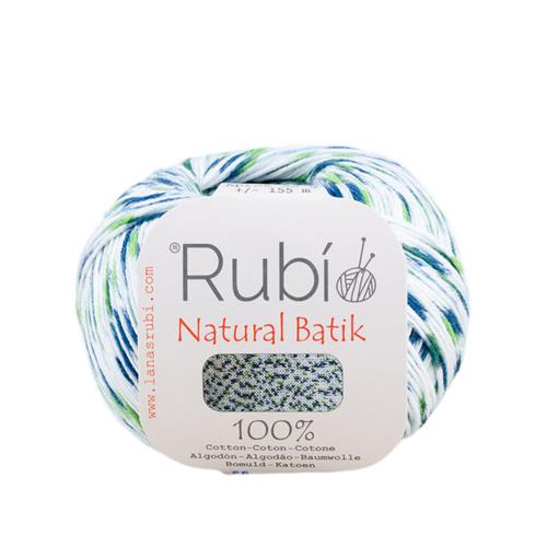 Lana Rubí Natural Batik 05