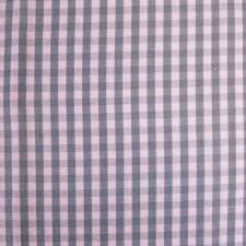 VIYELA DE ALGODÓN ESTAMPADA CUADROS VICHY Viyella cotton print Vichy pink