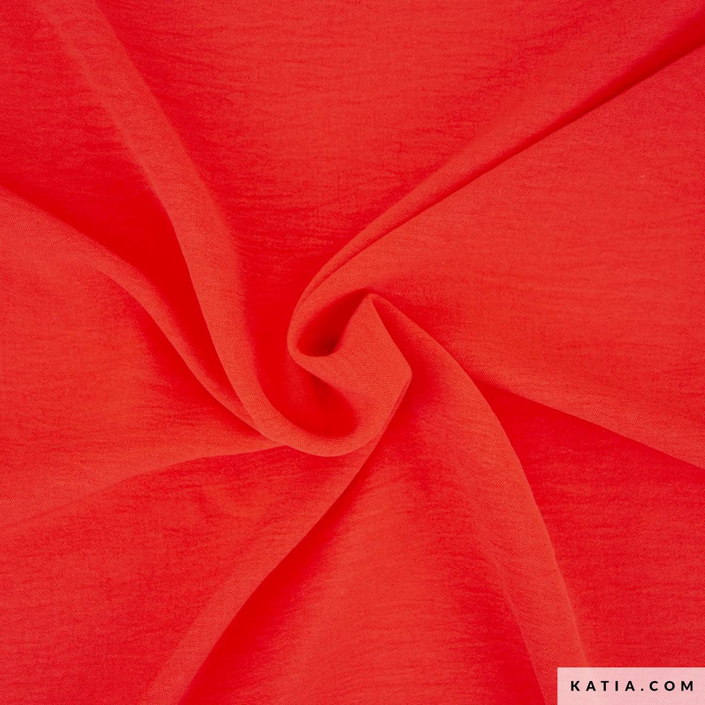 Techno Polyester Red Katia 2092-61 Poliester