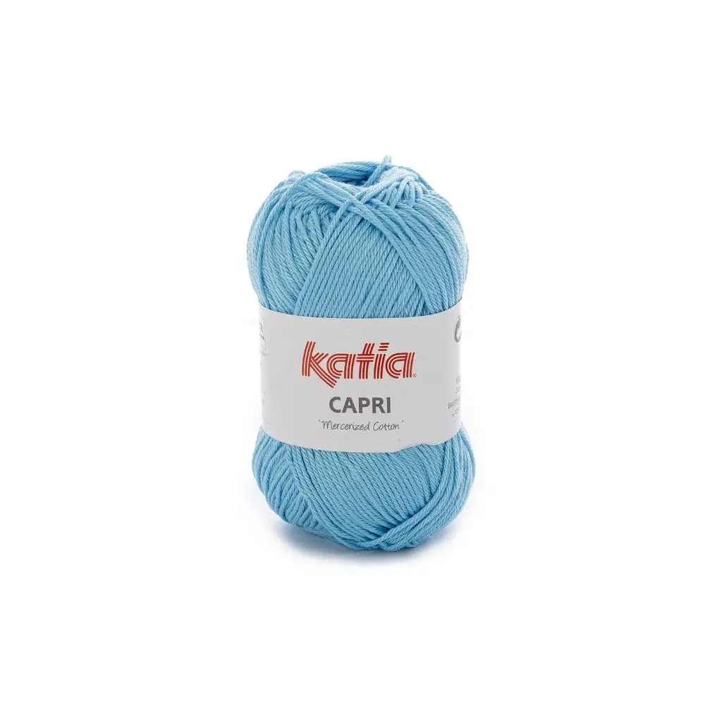 Capri Algodón Mercerizado de Katia (colores disponibles)