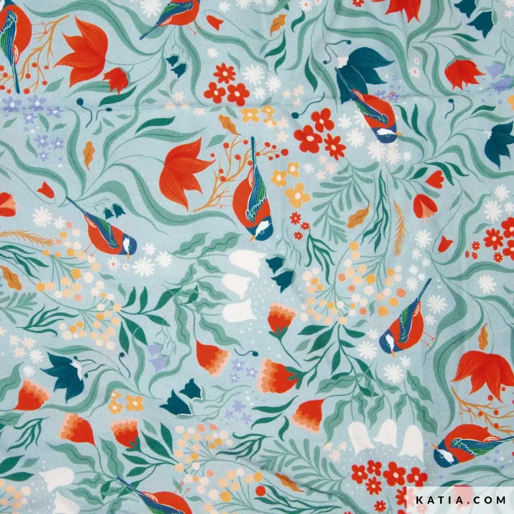 viscose A/W print 2270