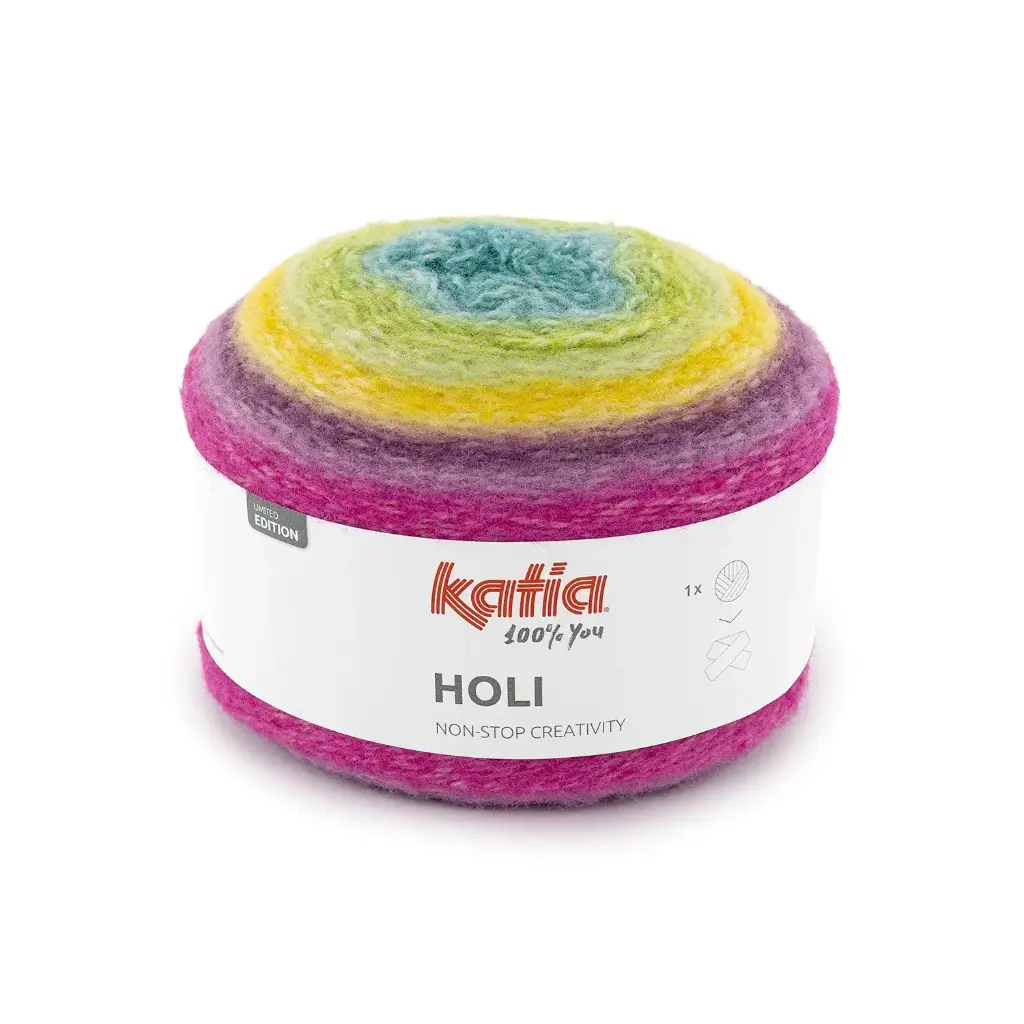 HILO MULTICOLOR CON LIGERO EFECTO PELUCHE KATIA HOLI