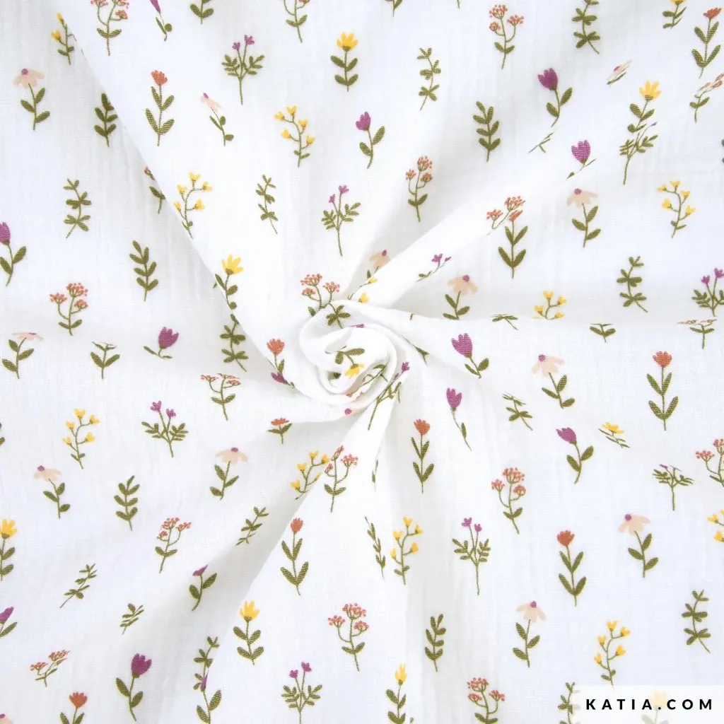 Muselina estampada 2111 (varios estampados)/ Bambula