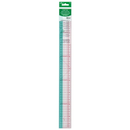 [c12448] Clover regla flexible cuadriculada 50cm