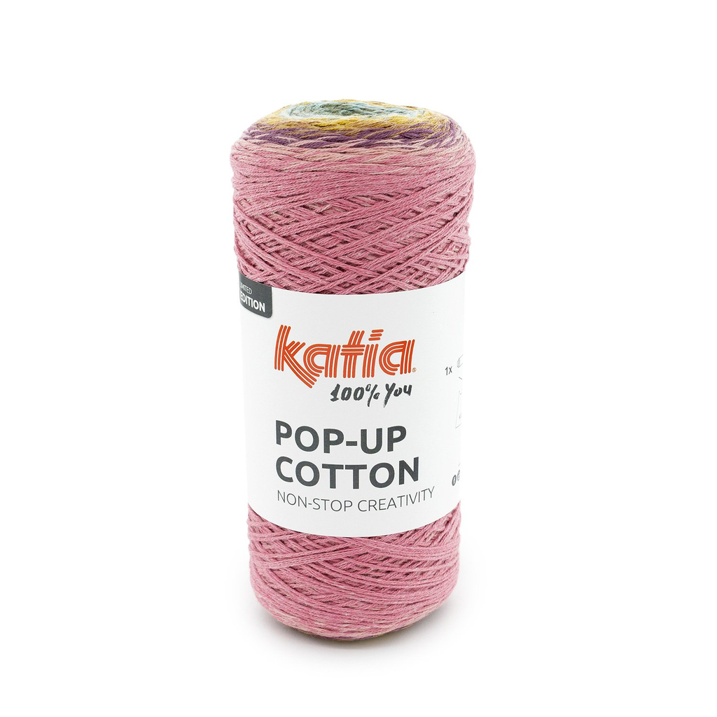 [POP-UP COTTON 300] POP-UP COTTON (300 - Azul-Fucsia-Marrón)