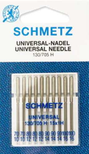 [705VHS-10-2] Agujas Schmetz Universal Surtidas