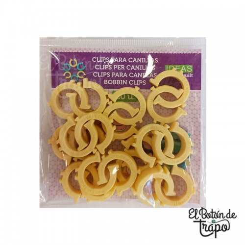 clips para canillas amarillos