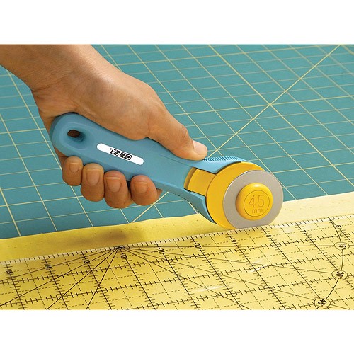 OLFA Splash Rotary Cutter 45mm - Aqua