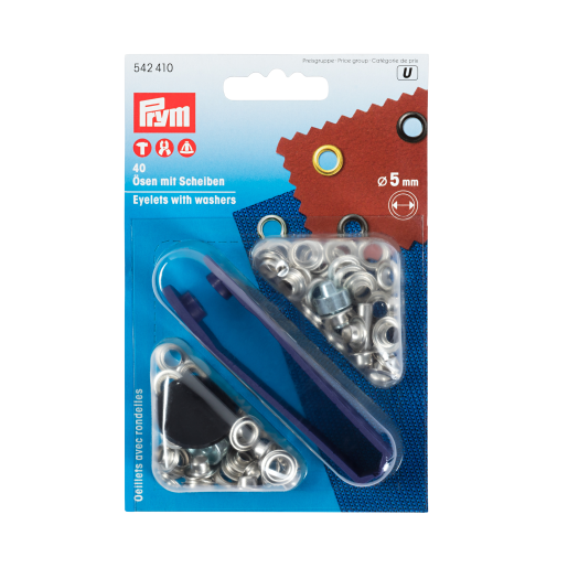 KIT para botones  5 Mm Silver